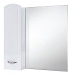Зеркало-шкаф Bellezza Амелия 70 L белое