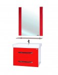 Комплект мебели Bellezza Рокко 60 подвесной красный
