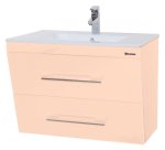 Тумба с раковиной Bellezza Берта 60 бежевая