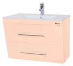 Тумба с раковиной Bellezza Берта 75 бежевая