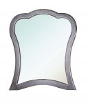 Зеркало Bellezza Грация Люкс 90 чёрное/патина серебро